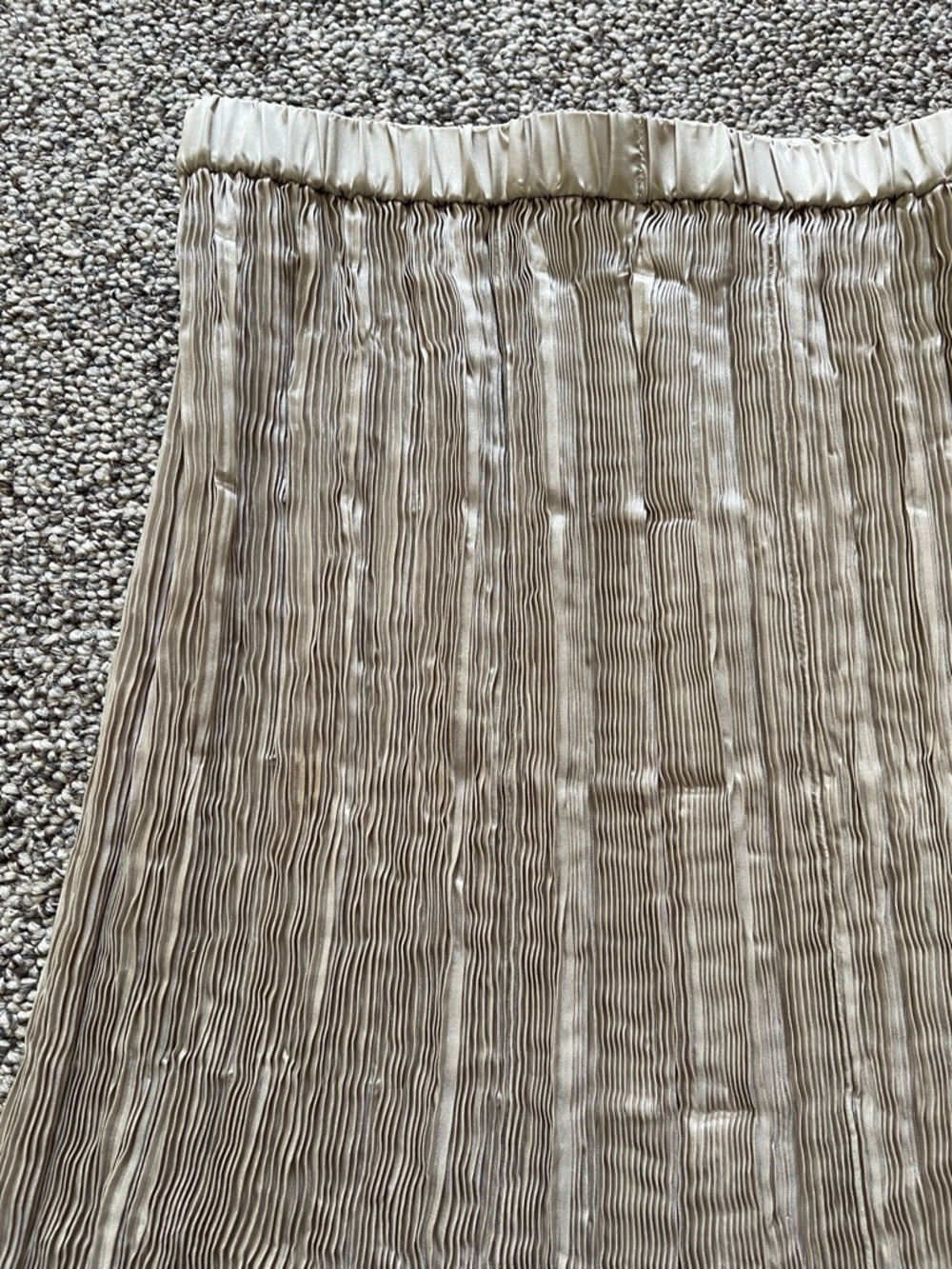 Specchio Pleats Japanese Designer Issey Pleated Midi Skirt XS S - Picture 2 of 4